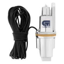 Вибрационный насос Сибртех СВН300-15, верхний забор, 300 Вт, напор 75 м, 1200 л/ч, кабель 15 м