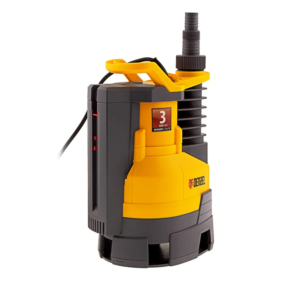 Дренажный насос Denzel DPХ800, Х-Pro, 800 Вт, подъем 8 м, 13500 л/ч