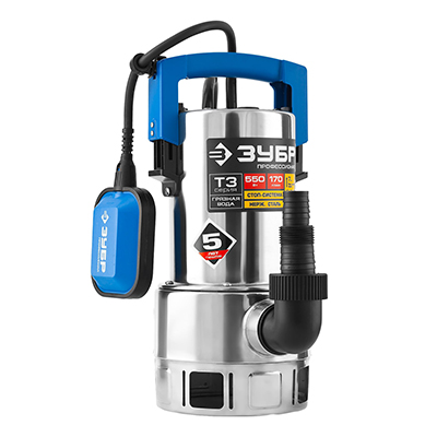 Дренажный насос ЗУБР Профессионал НПГ-Т3-550-С Дренажный насос ЗУБР Профессионал НПГ-Т3-550-С
