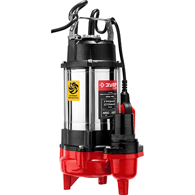 Фекальный насос ЗУБР НПФ-450 Фекальный насос ЗУБР НПФ-450