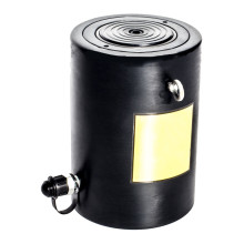 Грузовой алюминиевый домкрат с пружинным возвратом штока Инстан ДГА10-100П (10т, ход 100мм)