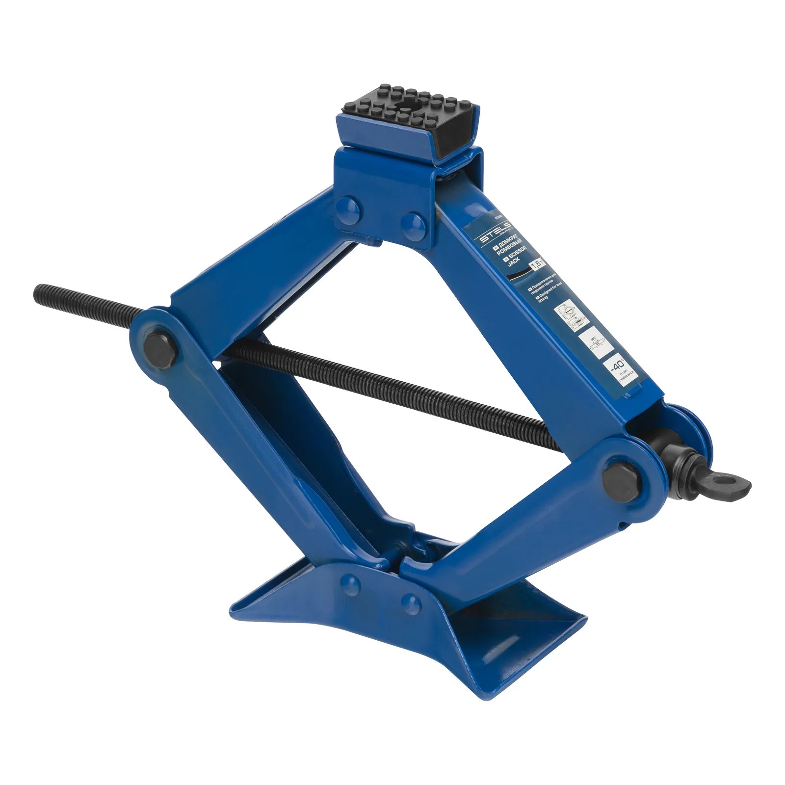 Ромбовый домкрат, 1.5 т, 110-360 мм Stels Ромбовый домкрат, 1.5 т, 110-360 мм Stels