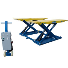 Подъемник ножничный F6010 AE&T (220В) мобильный со средней высотой подъема Подъемник ножничный F6010 AE&T (220В) мобильный со средней высотой подъема