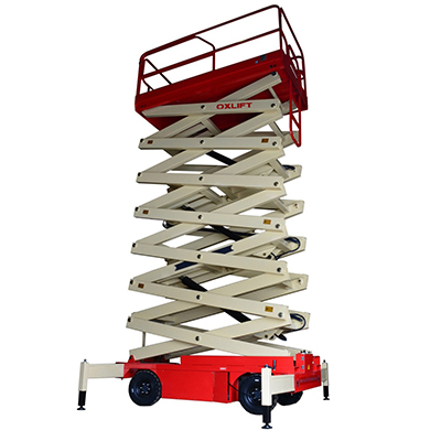 Самоходный ножничный подъемник OXLIFT QX-030-075 7500 мм 300 кг (от сети)