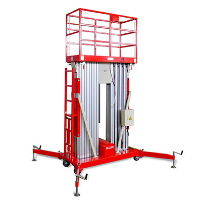 Телескопический двухмачтовый подъемник OXLIFT ZX-2-140 14000 мм 150 кг