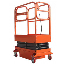 Подъемник ножничный передвижной полуэлектрический TOR GTJY 240 кг 3 м (от сети) Подъемник ножничный передвижной полуэлектрический TOR GTJY 240 кг 3 м (от сети)