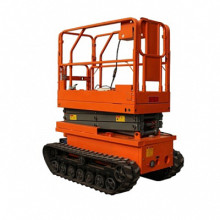 Подъемник ножничный передвижной самоходный TOR GTJZ0406ZS 200 кг 4,5 м гусенечный (автономный) Подъемник ножничный передвижной самоходный TOR GTJZ0406ZS 200 кг 4,5 м гусенечный (автономный)