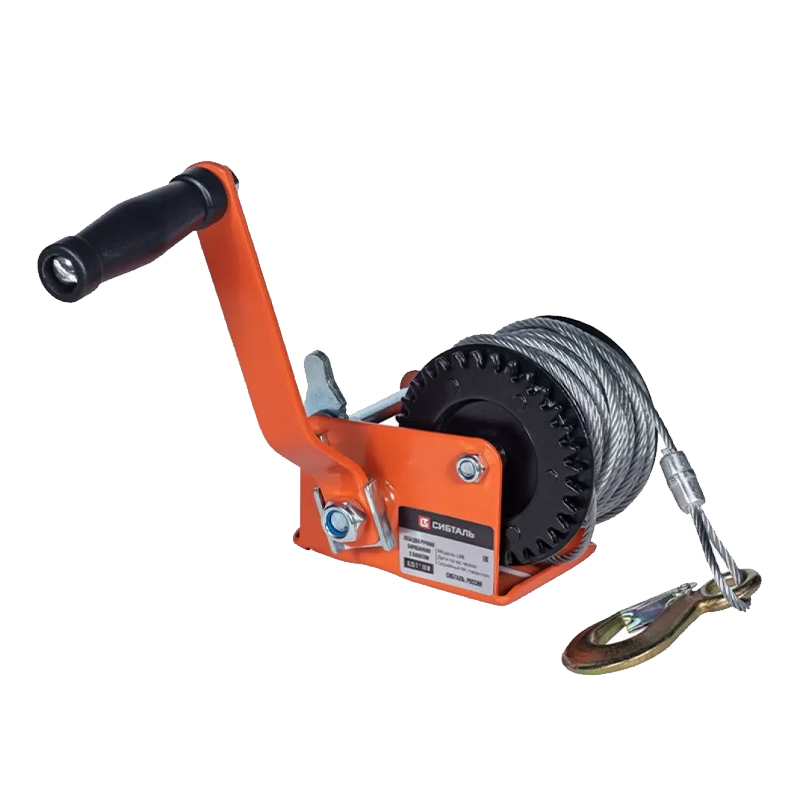 Лебедка ручная барабанная СибТаль LRB 250 кг канат 10 м Лебедка ручная барабанная СибТаль LRB 250 кг канат 10 м