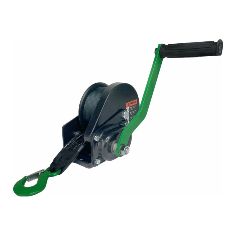 Лебедка ручная с тормозом HITCH HWB1100 (лента) Лебедка ручная с тормозом HITCH HWB1100 (лента)