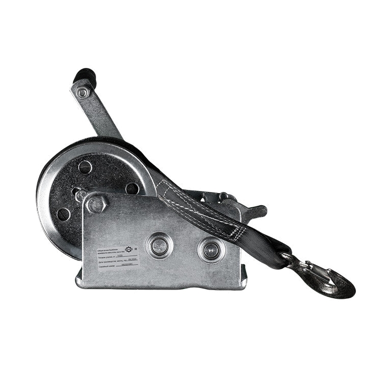 Лебедка ручная барабанная GEARSEN FD 1180 кг, 10 м (лента) Лебедка ручная барабанная GEARSEN FD 1180 кг, 10 м (лента)