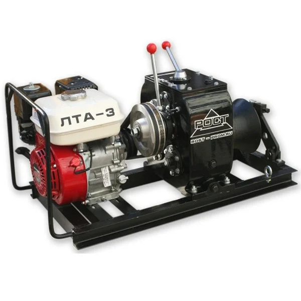 Бензиновая лебедка РОСТ ЛТА-3 Бензиновая лебедка РОСТ ЛТА-3