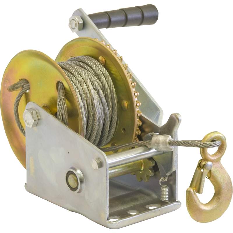 Лебедка ручная барабанная Калибр ЛБ-540 Лебедка ручная барабанная Калибр ЛБ-540