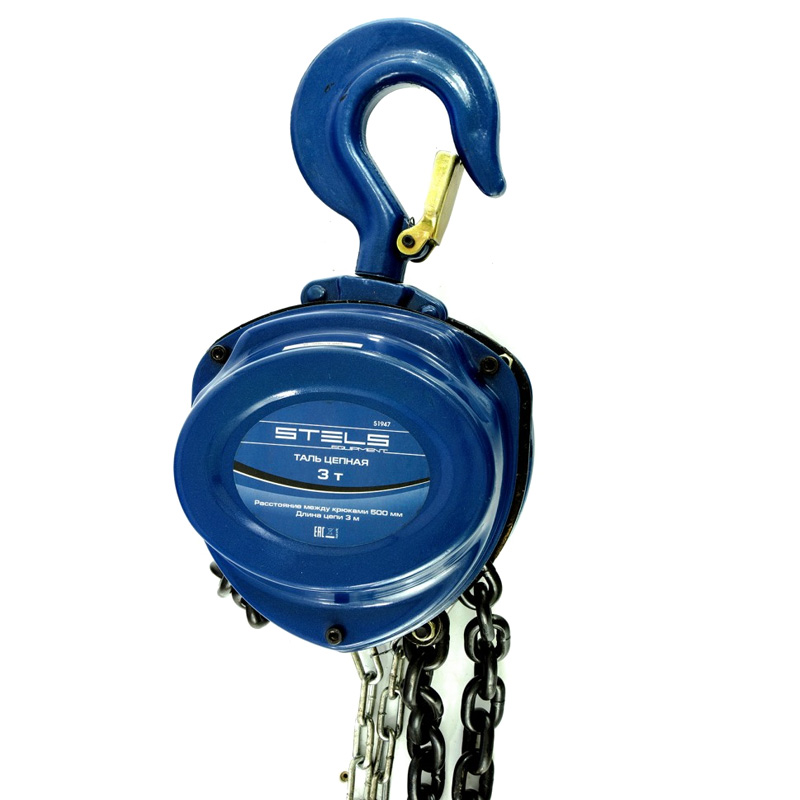 Таль цепная Stels 3 т 3 м Таль цепная Stels 3 т 3 м