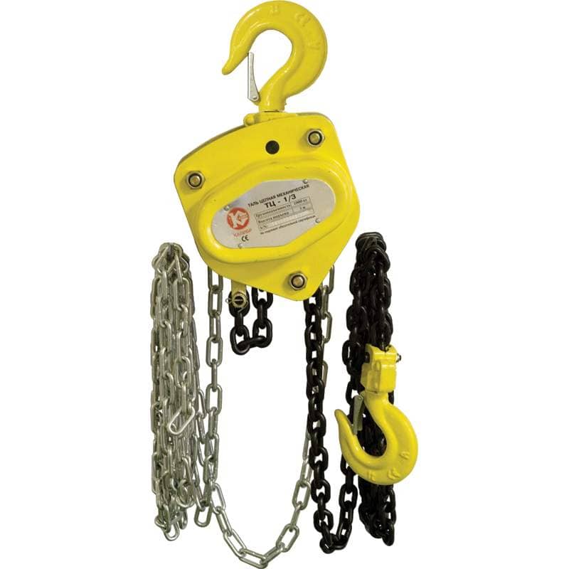 Таль цепная Калибр ТЦ-1/3 Таль цепная Калибр ТЦ-1/3