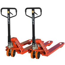 Широковильная гидравлическая тележка OXLIFT OX25-PU115(W685)