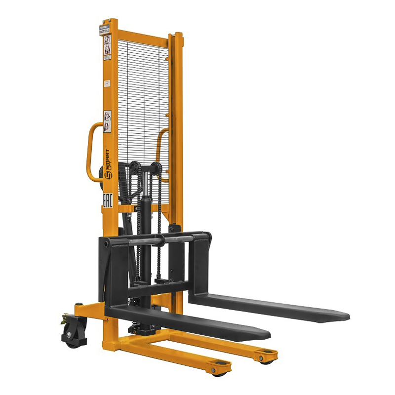 Штабелер гидравлический SMARTLIFT SDA 1016 1000 кг; 1,6 м; вилы 300-850 мм