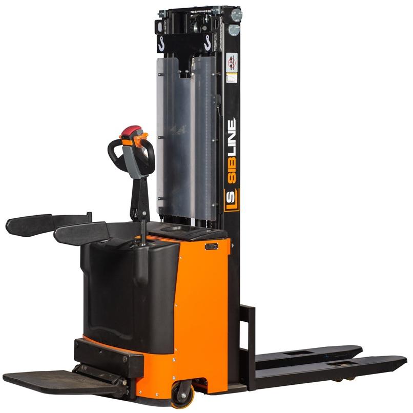 Штабелер электрический самоходный SIBLINE CL1556W 1,5Т 5,6М с платформой, cвинц-кислотн АКБ