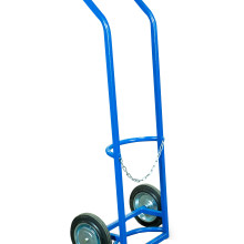 Тележка для баллонов ПР-1 пропановых, 1 баллон (2 колеса d 250мм, лит. резина) Тележка для баллонов ПР-1 пропановых, 1 баллон (2 колеса d 250мм, лит. резина)