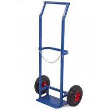 Тележка для пропановых баллонов TOR ПР-1, 1 баллон (литые колеса 250 мм) Тележка для пропановых баллонов TOR ПР-1, 1 баллон (литые колеса 250 мм)