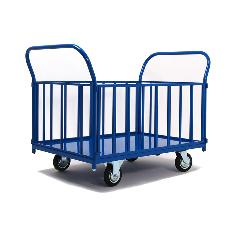 Платформенная бортовая тележка 500 мм, 200 мм Промышленник ПБ-8.14