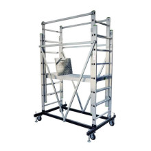 Алюминиевая вышка Тур Промышленник ПРОФИ 2х7 м, H=3 м ВТПА273 Алюминиевая вышка Тур Промышленник ПРОФИ 2х7 м, H=3 м ВТПА273