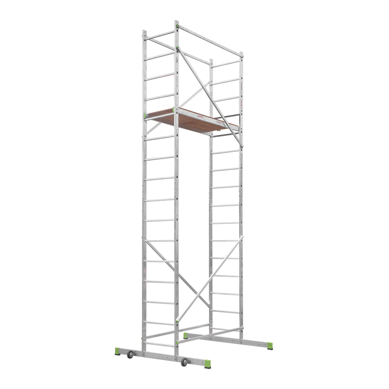 Вышка-тура Новая Высота NV 2450, секции А+В, помост 1,375х0,497 м, раб. выс. 5,16 м Вышка-тура Новая Высота NV 2450, секции А+В, помост 1,375х0,497 м, раб. выс. 5,16 м