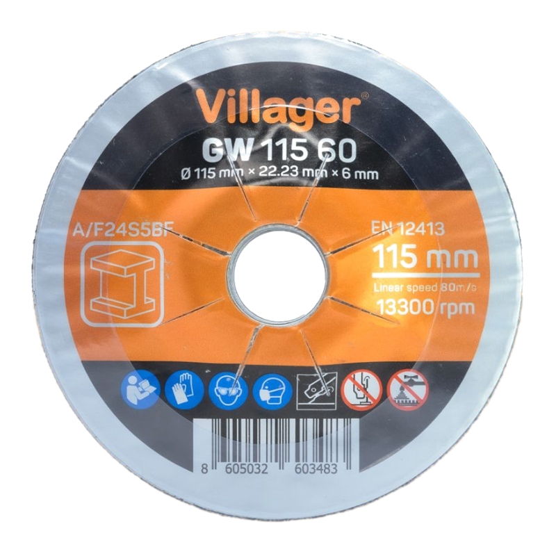 Зачистной диск Villager GW-115-60 (3 шт) Зачистной диск Villager GW-115-60 (3 шт)