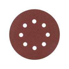 Круг шлифовальный на липучке PATRIOT, 125мм, Р80, 8 отверстий, 5 шт, диск абразивный Круг шлифовальный на липучке PATRIOT, 125мм, Р80, 8 отверстий, 5 шт, диск абразивный