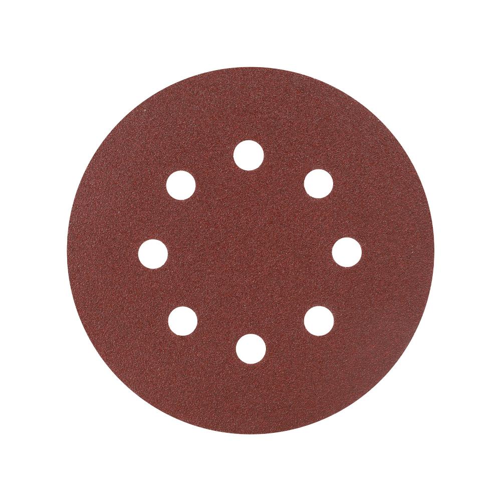 Круг шлифовальный на липучке PATRIOT, 125мм, Р80, 8 отверстий, 5 шт, диск абразивный Круг шлифовальный на липучке PATRIOT, 125мм, Р80, 8 отверстий, 5 шт, диск абразивный