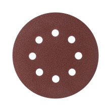 Круг шлифовальный на липучке PATRIOT, 125мм, Р120, 8 отверстий, 5 шт, диск абразивный Круг шлифовальный на липучке PATRIOT, 125мм, Р120, 8 отверстий, 5 шт, диск абразивный