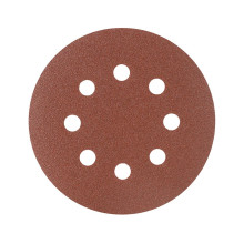 Круг шлифовальный на липучке PATRIOT, 125мм, Р100, 8 отверстий, 5 шт, диск абразивный Круг шлифовальный на липучке PATRIOT, 125мм, Р100, 8 отверстий, 5 шт, диск абразивный