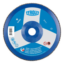 Диск лепестковый 28А Tyrolit 2 в 1 ZA40-B 125х22,23 мм