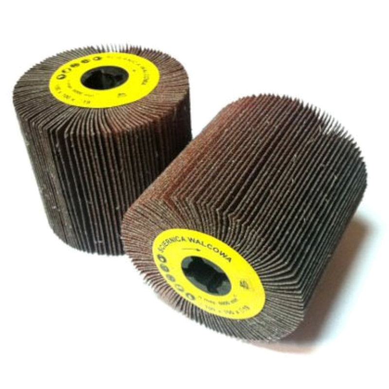 Шлифовальный лепестковый валик GLOB на тканой основе 100х100х19мм, P240