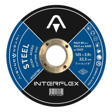 Круг отрезной по металлу INTERFLEX 125x2,0x22 ,23