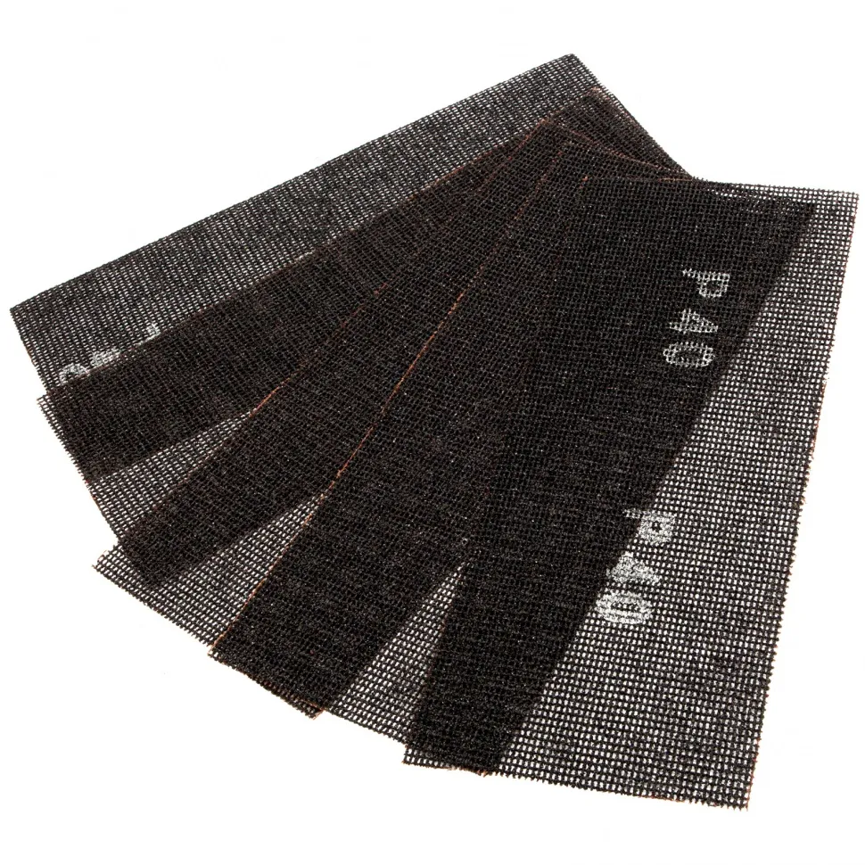 Сетка абразивная Denzel P 40, 115х280 мм, 5 шт