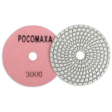 Алмазный гибкий шлифовальный круг 100 мм мокрая шлифовка зерно 3000 РОСОМАХА