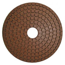 Круг алмазный гибкий шлиф. с водой (АГШК) METALLICA Optima 100x16 мм, Buff белый, по камню. в уп.