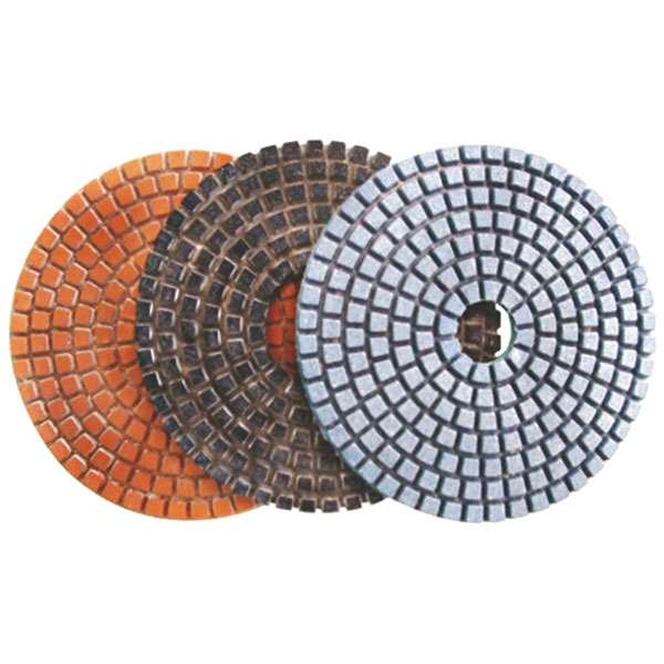 Шлифовальный пад 100 грит для мокрой шлифовки для GROST PMC и PMP (желтый, 102 мм)