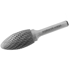 Борфреза пламевидная KORNOR H0820BM06L насечка двойная = L150 Борфреза пламевидная KORNOR H0820BM06L насечка двойная = L150