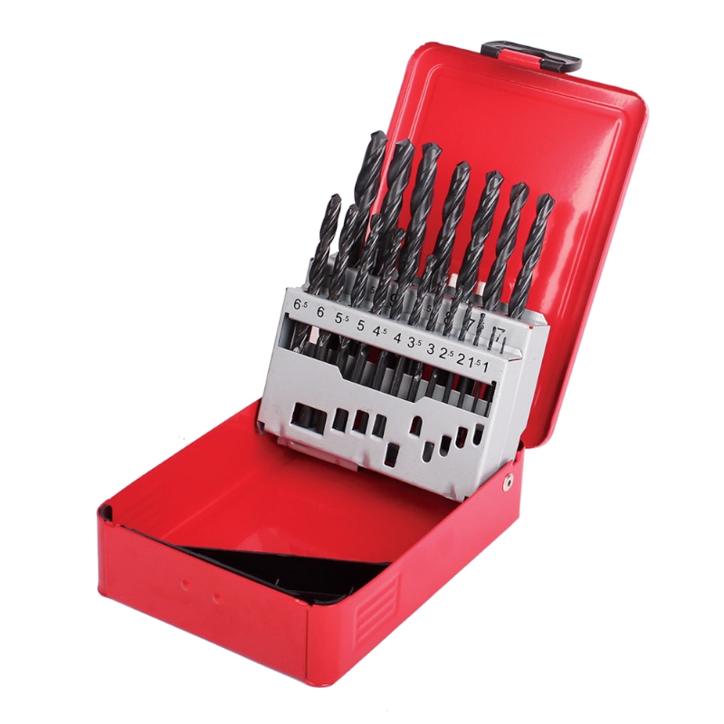 Набор свёрл Ruko по металлу DIN 338 тип n, HSS-r, 1-10 мм x 0,5 мм в металлическом кейсе