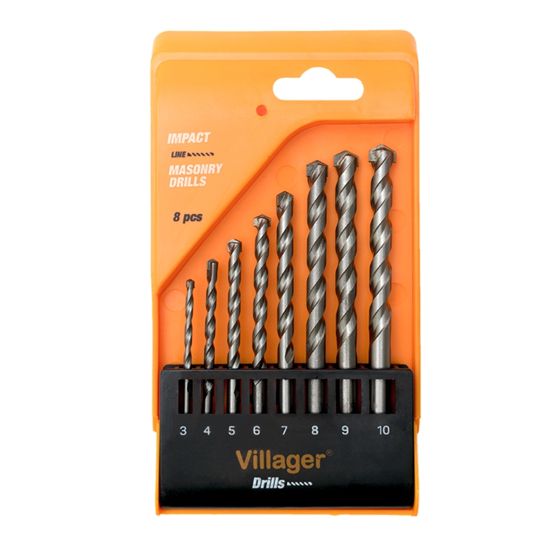 Набор сверл по бетону Villager DMA-SET 8 PCS Набор сверл по бетону Villager DMA-SET 8 PCS