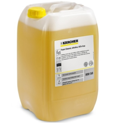 Профессиональное средство Karcher RM 58 щелочное для удаления пищевых продуктов, 20л 6.295-100.0