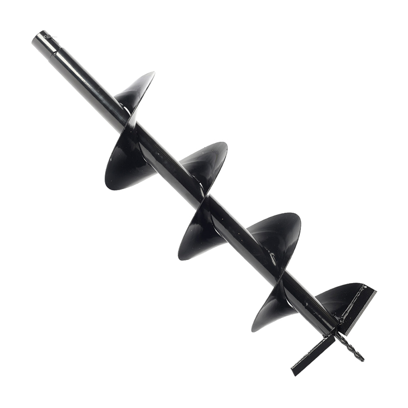 Шнек однозаходный D 150 для грунта к бензобуру