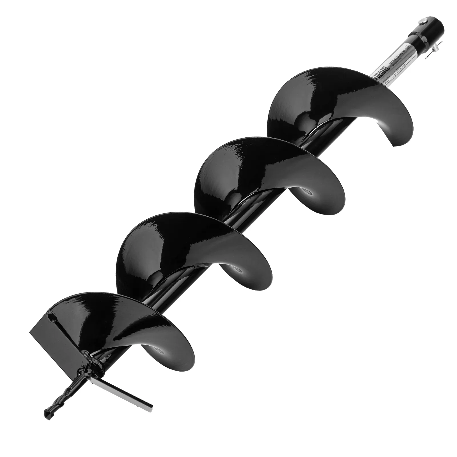 Шнек для грунта Denzel E-150, диаметр 150 мм, длина 800 мм,соединение 20 мм, несъемный нож Шнек для грунта Denzel E-150, диаметр 150 мм, длина 800 мм,соединение 20 мм, несъемный нож