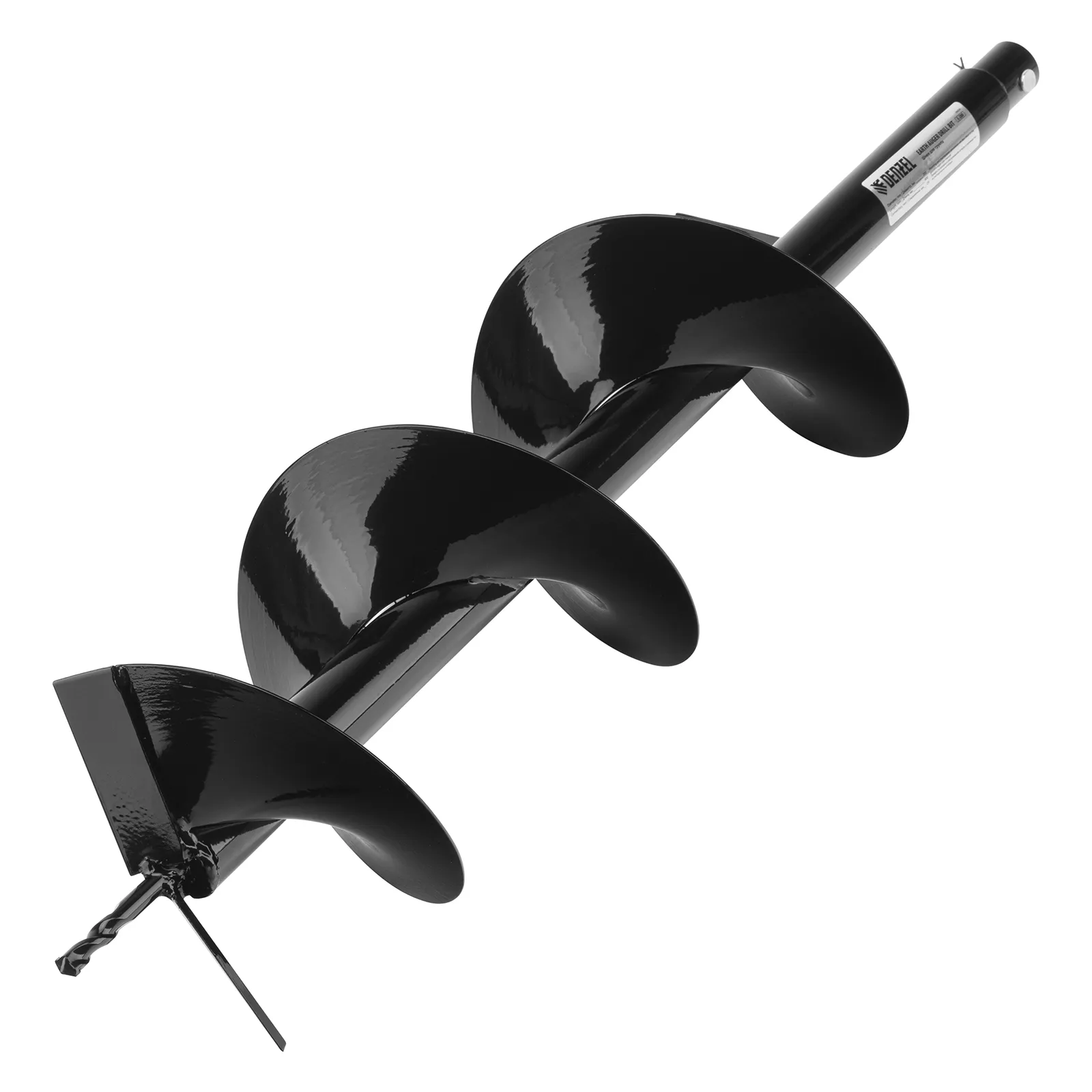 Шнек для грунта Denzel E-200, диаметр 200 мм, длина 800 мм,соединение 20 мм, несъемный нож Шнек для грунта Denzel E-200, диаметр 200 мм, длина 800 мм,соединение 20 мм, несъемный нож