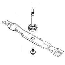 Нож трактора мульчирующий Husqvarna 5324192-73
