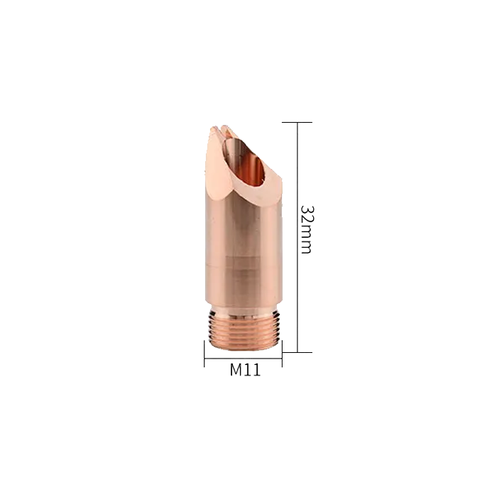 Сопло для лазерной сварки WSX L=32 мм М11 тип "D" с подачей проволоки d=1,0мм