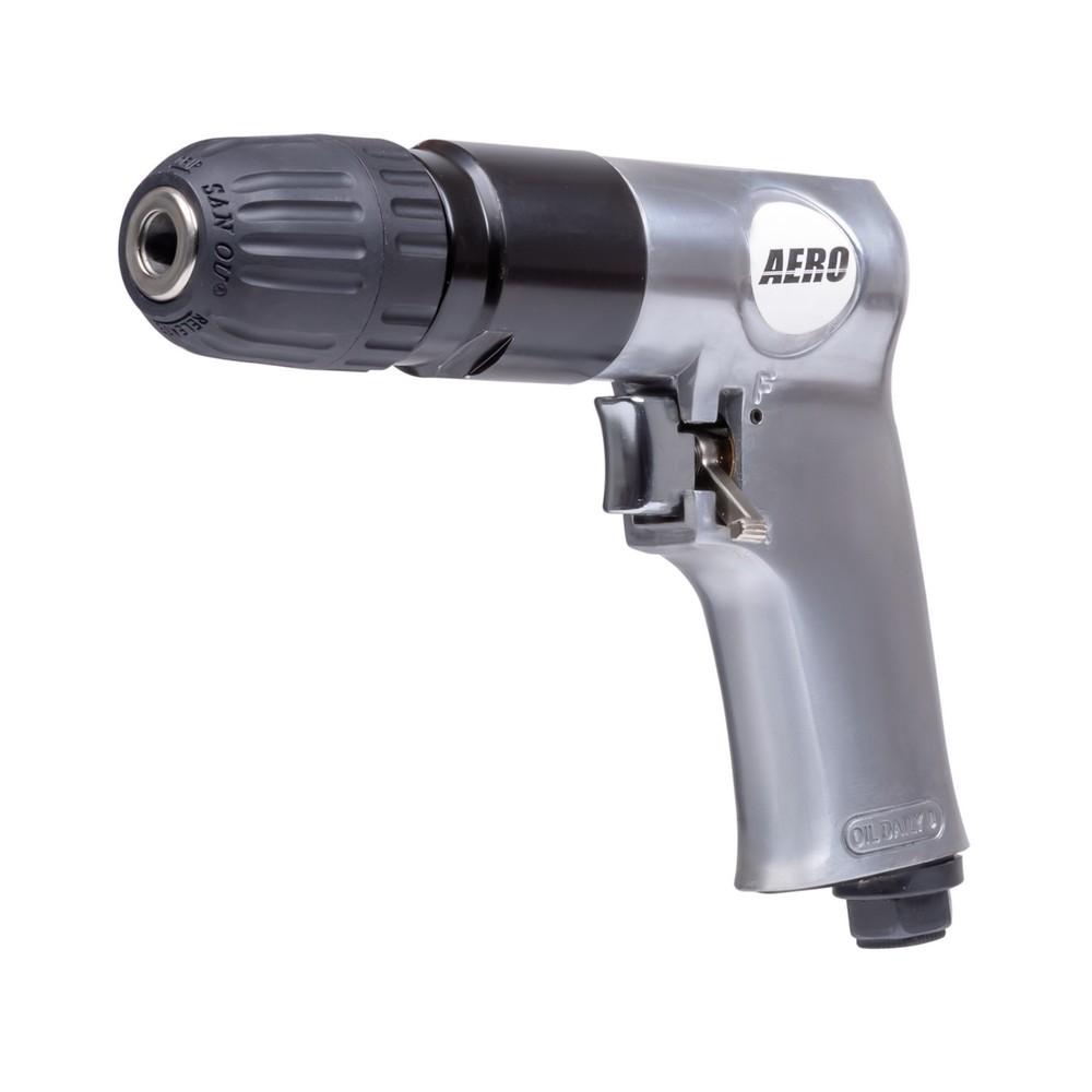 Пневмодрель с бесключевым FoxWeld патроном 10 мм Пневмодрель с бесключевым FoxWeld патроном 10 мм