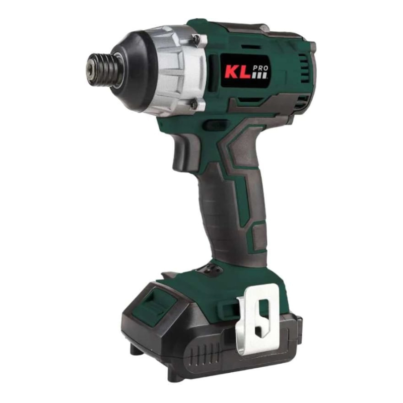 Шуруповерт ударный бесщеточный аккумуляторный KLpro KLDV18B-20 (18 В / 2,0 Ач)