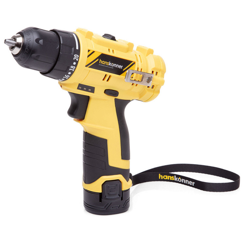 Аккумуляторный шуруповерт Hanskonner HCD1230R